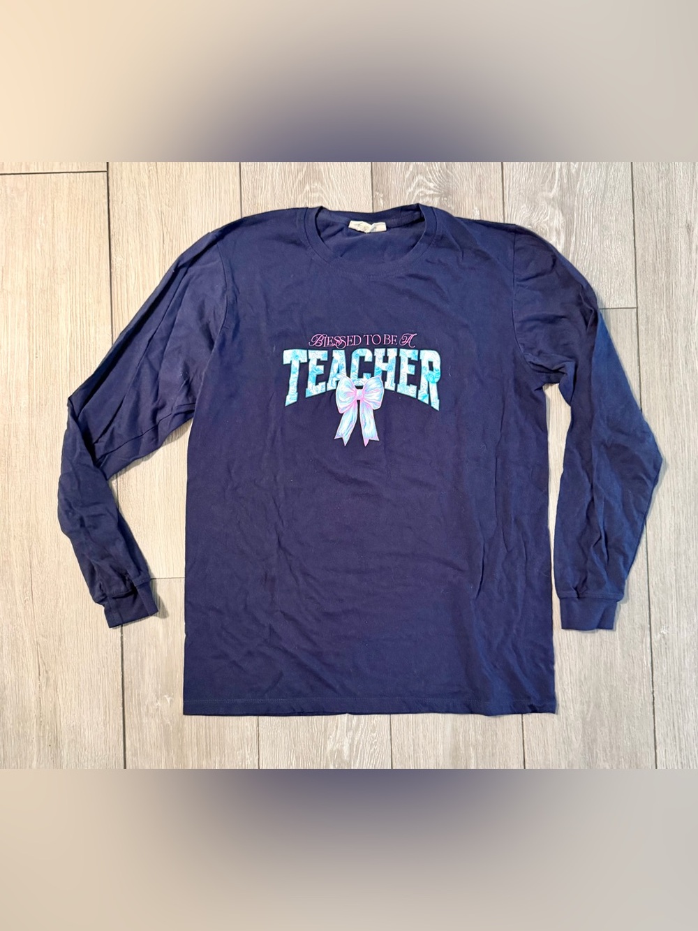 Simply Southern Teacher Long Sleeve Tee M
